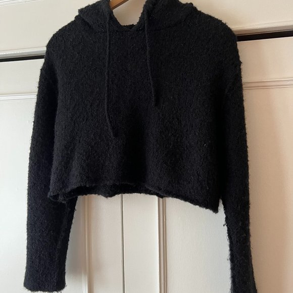 All Saints Ava cropped hoodie - Picture 1 of 4